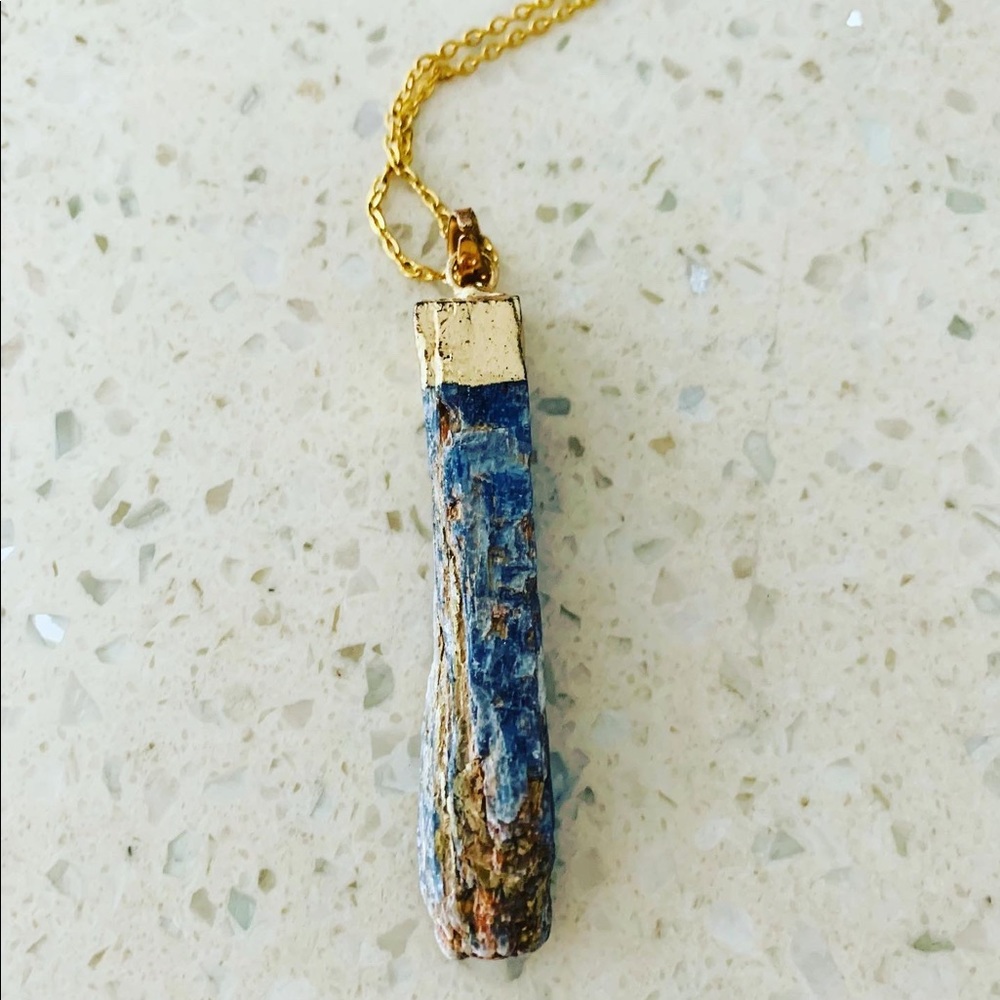 Geode agate necklace - Picture 6 of 6